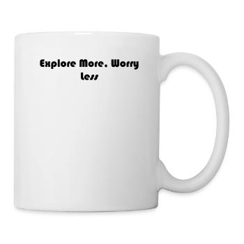 Hiking - Explore More, Worry Less - Mug - white - Right