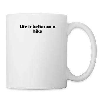 Randonnée - La vie est plus belle en randonnée - Mug blanc - blanc - Droite