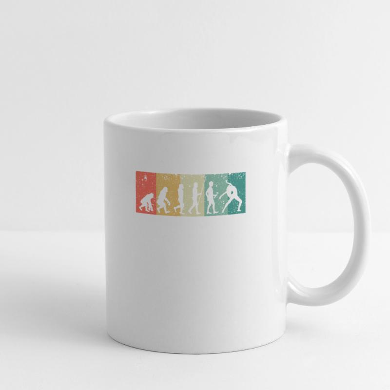 Dancing Retro Dancing Evolution of Man Dancer Mug