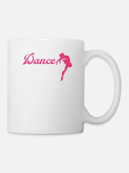 Tanzen ist mein Sport Mädchen tanzen Lehrer Lehrer - Tasse - Weiß