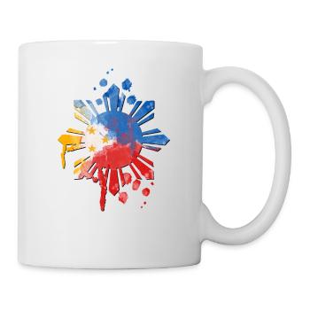 Philippines drapeau philippin fierté je cadeau - Mug blanc - blanc - Droite