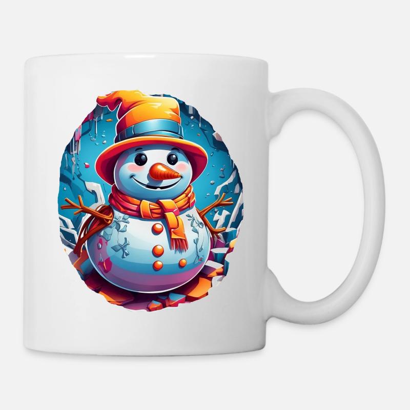 Snowman, snowman - Mug - white