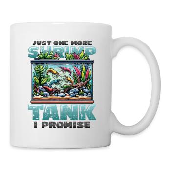 Garnelen Züchter Garnelen Aquarium - Tasse - Weiß - Rechts