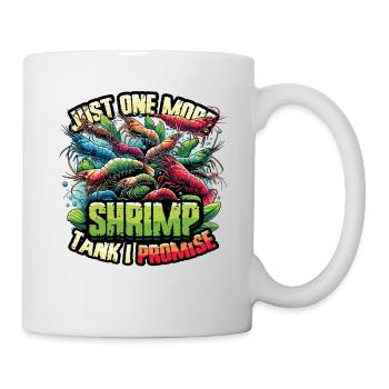 Garnelen Züchter Garnelen Aquarium - Tasse - Weiß - Rechts