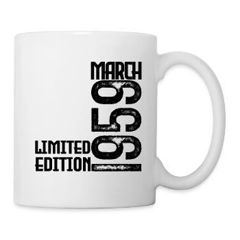 Birthday Gift March 1959. March 1959. March - Mug - white - Right