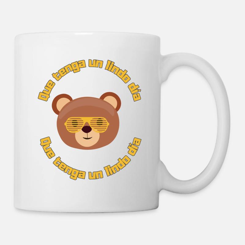 Bonne journée - Mug blanc - blanc