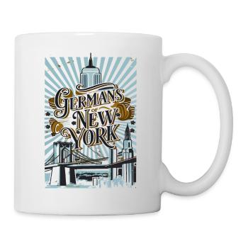 Germans of New York, Germany, America, USA - Mug - white - Right
