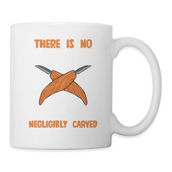 Wood Shining Wood Carving - Mug - white - Right