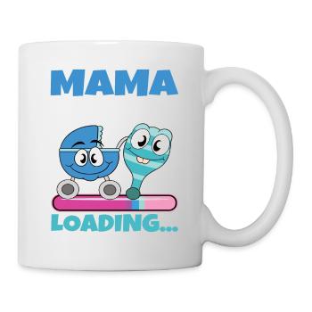 Mama 2024 werdende Mutter Schwangerschaft - Tasse - Weiß - Rechts