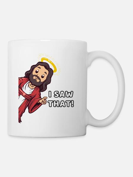 Das habe ich gesehen - Tasse - Weiß
