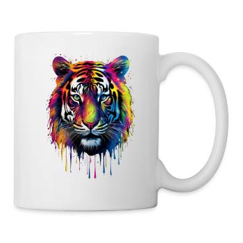 Rainbow Tiger - Mug - white - Right