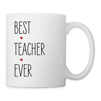 Enseignant, Meilleur Professeur De Tous Les, École, A-levels, Graduation - Mug blanc - blanc - Droite