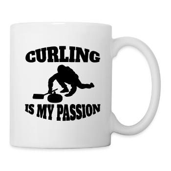 Curling Curling Players Curling Team Curling Club - Mug - white - Right