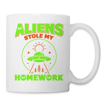 Back to School, Back to School, Alien, Student School - Mug - white - Right