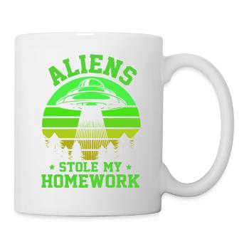 Back to School, Back to School, Alien, Student School - Mug - white - Right