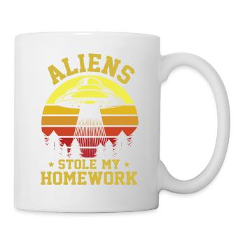 Back to School, Back to School, Alien, Student School - Mug - white - Right