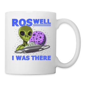 Alien, OVNI, UAP, Espace, Objet volant de l’espace - Mug blanc - blanc - Droite