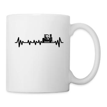Forklift Driver Warehouse Manager Warehouse Manager Occupations - Mug - white - Right