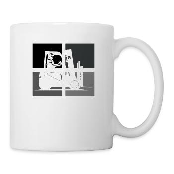 Forklift Driver Warehouse Manager Warehouse Manager Occupations - Mug - white - Right