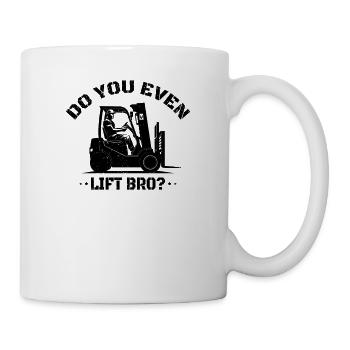 Forklift Driver Warehouse Manager Warehouse Manager Occupations - Mug - white - Right