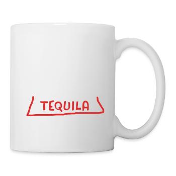Tequila Basic Human Needs Pyramid Jeu de mots mexicain - Mug blanc - blanc - Droite