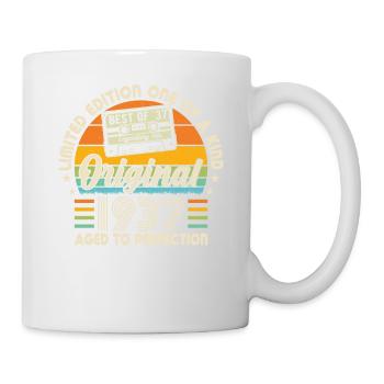 Legendärer 87. Geburtstag 1937 - Tasse - Weiß - Rechts