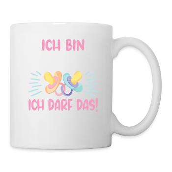 Mama 2024 werdende Mutter Schwangerschaft - Tasse - Weiß - Rechts