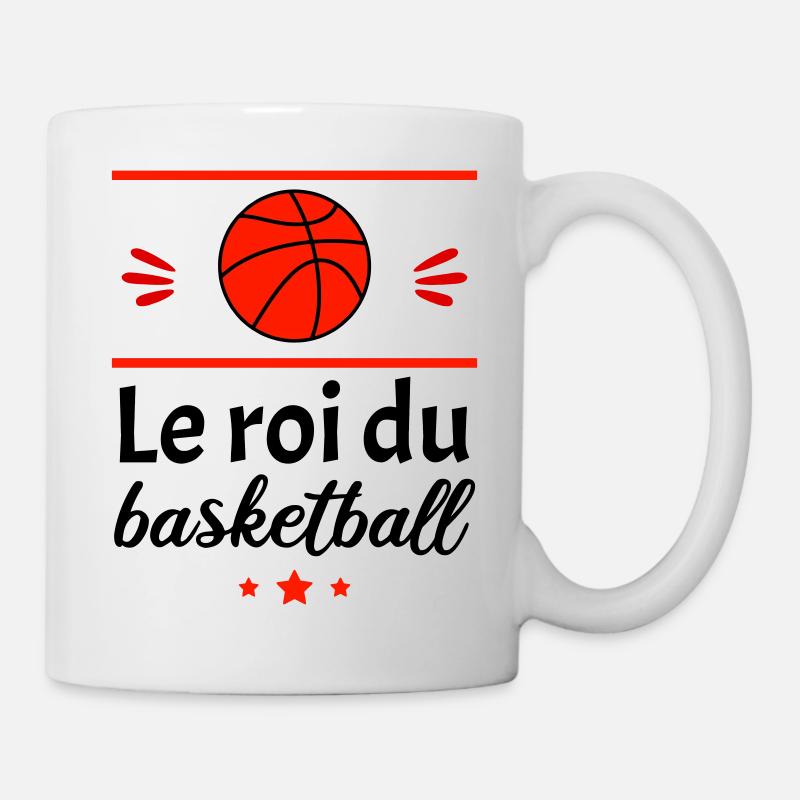 le roi du basketball - Mug blanc - blanc