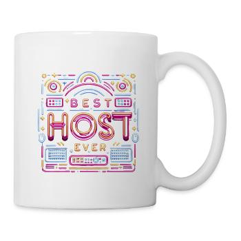 Meilleur hôte de tous les temps 21 - Mug blanc - blanc - Droite