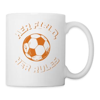 Women's Soccer, Women's Soccer, Women's Soccer - Mug - white - Right
