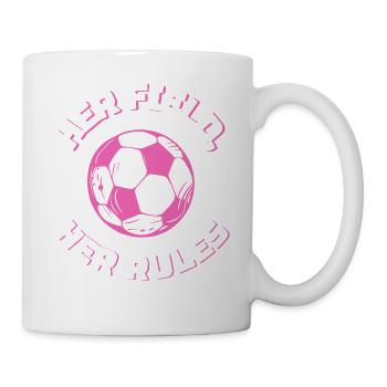 Women's Soccer, Women's Soccer, Women's Soccer - Mug - white - Right