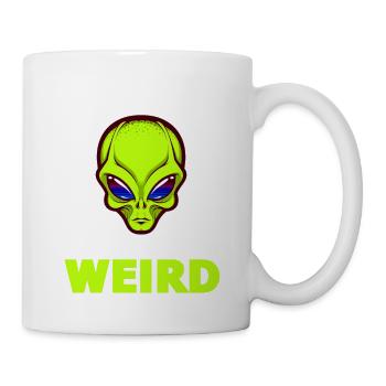 Alien, OVNI, UAP, Espace, Objet volant de l’espace - Mug blanc - blanc - Droite