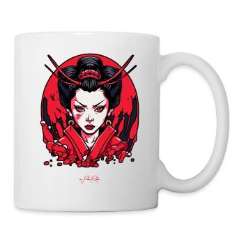 Anime geisha - Mug - white - Right