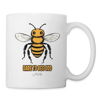 Osez être étrange comme l'abeille du dessin animé - Mug blanc - blanc - Droite