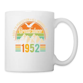 Légendaire 72e anniversaire 1952 - Mug blanc - blanc - Droite