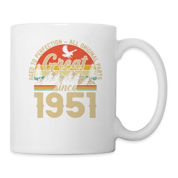 Legendary 73rd birthday 1951 - Mug - white - Right