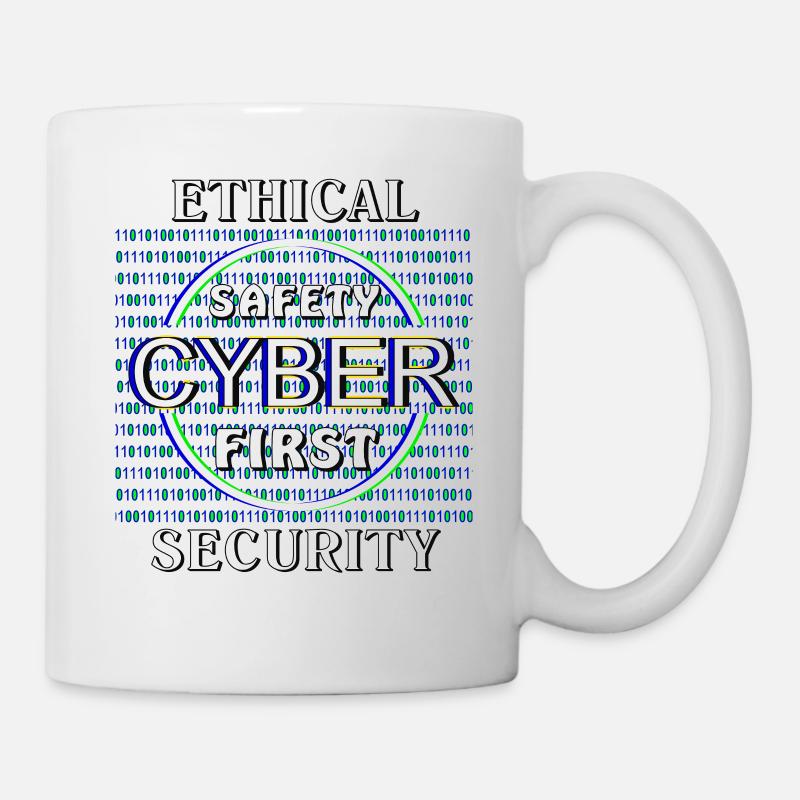 Ethical Cyber Security - Tasse - Weiß
