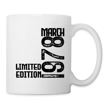Birthday Gift March 1978. March 1978. March - Mug - white - Right