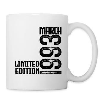 Birthday Gift March 1993. March 1993. March - Mug - white - Right