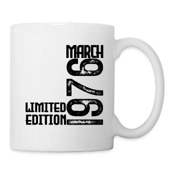 Cadeau Anniversaire Mars 1976. March 1976. mars - Mug blanc - blanc - Droite