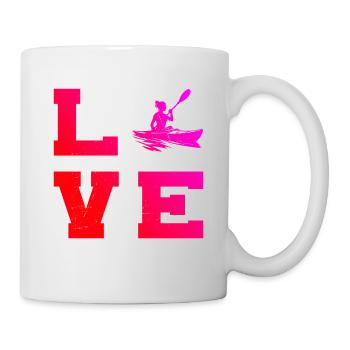 Kayak Canoë Hommes Kayak Kayak Femmes - Mug blanc - blanc - Droite