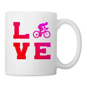 Roadbike Rennrad Road Bike Rennradfahrer Rennradfa - Mug - white - Right