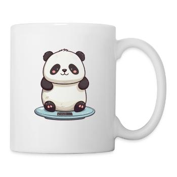 I've weighed myself too little panda - Mug - white - Right