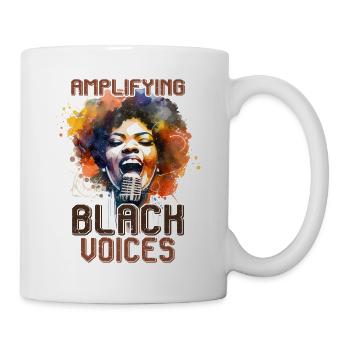 BlackVoices - Black History Month African - Mug - white - Right