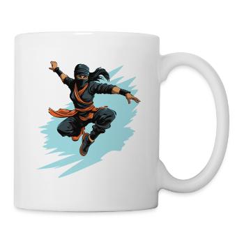 Charming Ninja Fighter I Ninja Girl I Ninja - Mug - white - Right