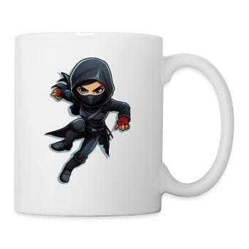 Charming Ninja Fighter I Ninja Girl I Ninja - Mug - white - Right