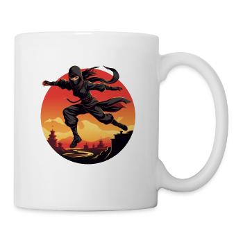 Charming Ninja Fighter I Ninja Girl I Ninja - Mug - white - Right