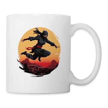 Charming Ninja Fighter I Ninja Girl I Ninja - Mug - white - Right