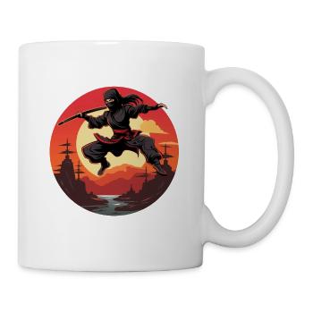 Charming Ninja Fighter I Ninja Girl I Ninja - Mug - white - Right