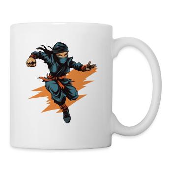 Charming Ninja Fighter I Ninja Girl I Ninja - Mug - white - Right
